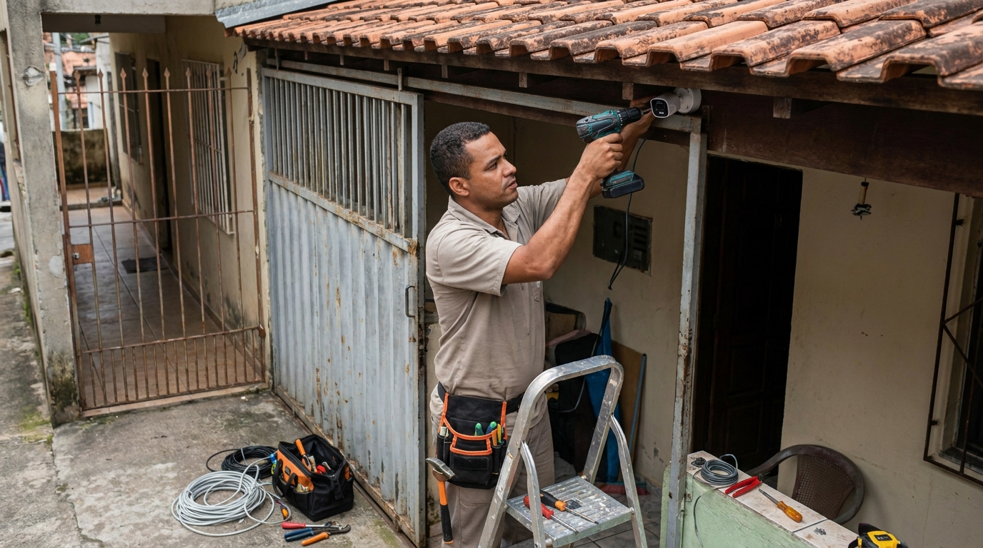 Instalacao de cameras de seguranca em Guarapari‑ES