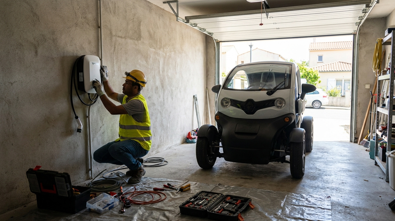 Instalacao de carregador de carro eletrico profissional em Guarapari‑ES