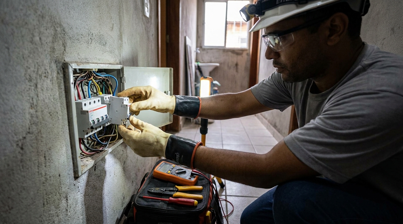 Instalacao de disjuntor profissional em Guarapari‑ES
