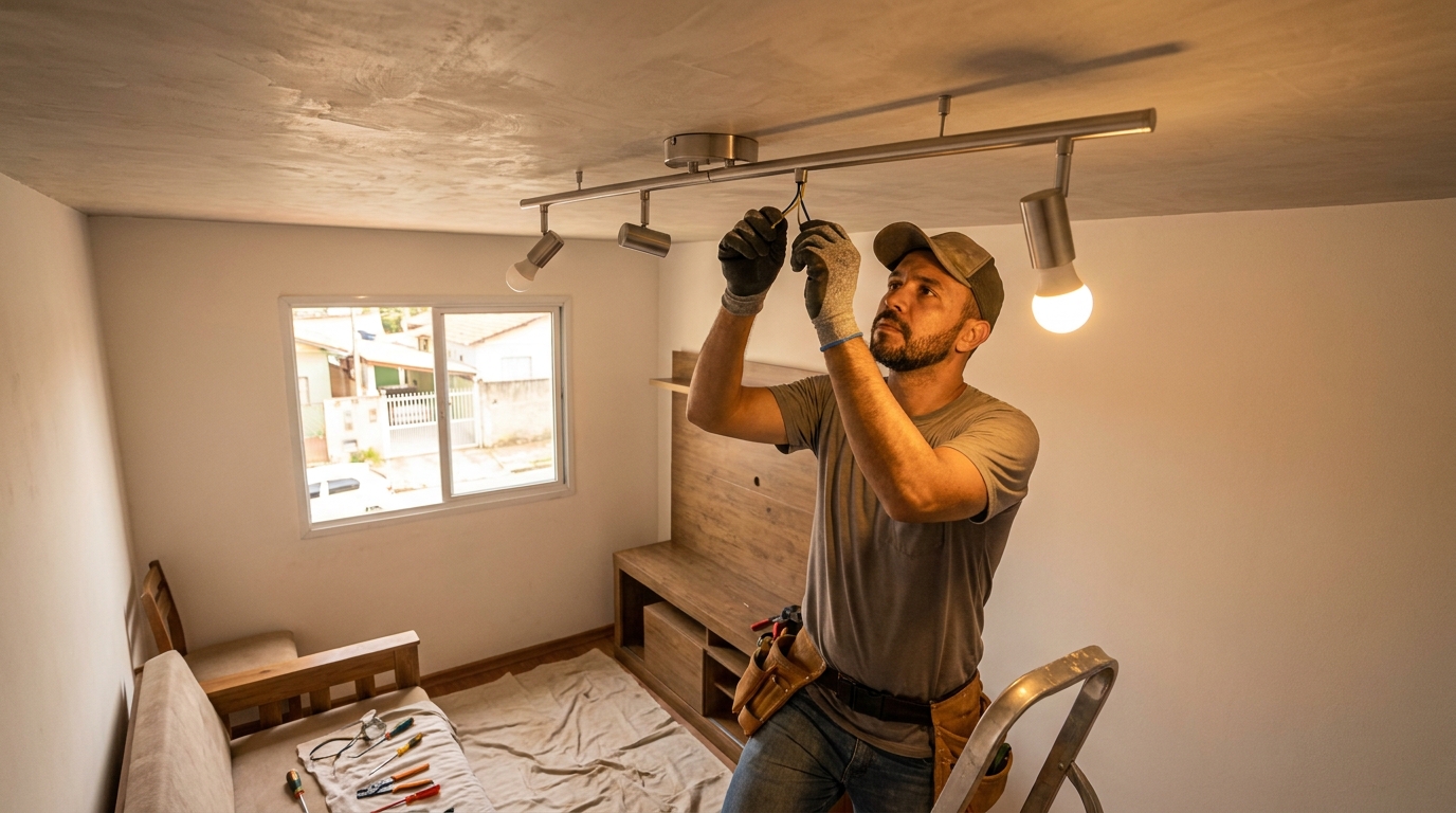 Instalacao de luminarias residencial em Guarapari‑ES